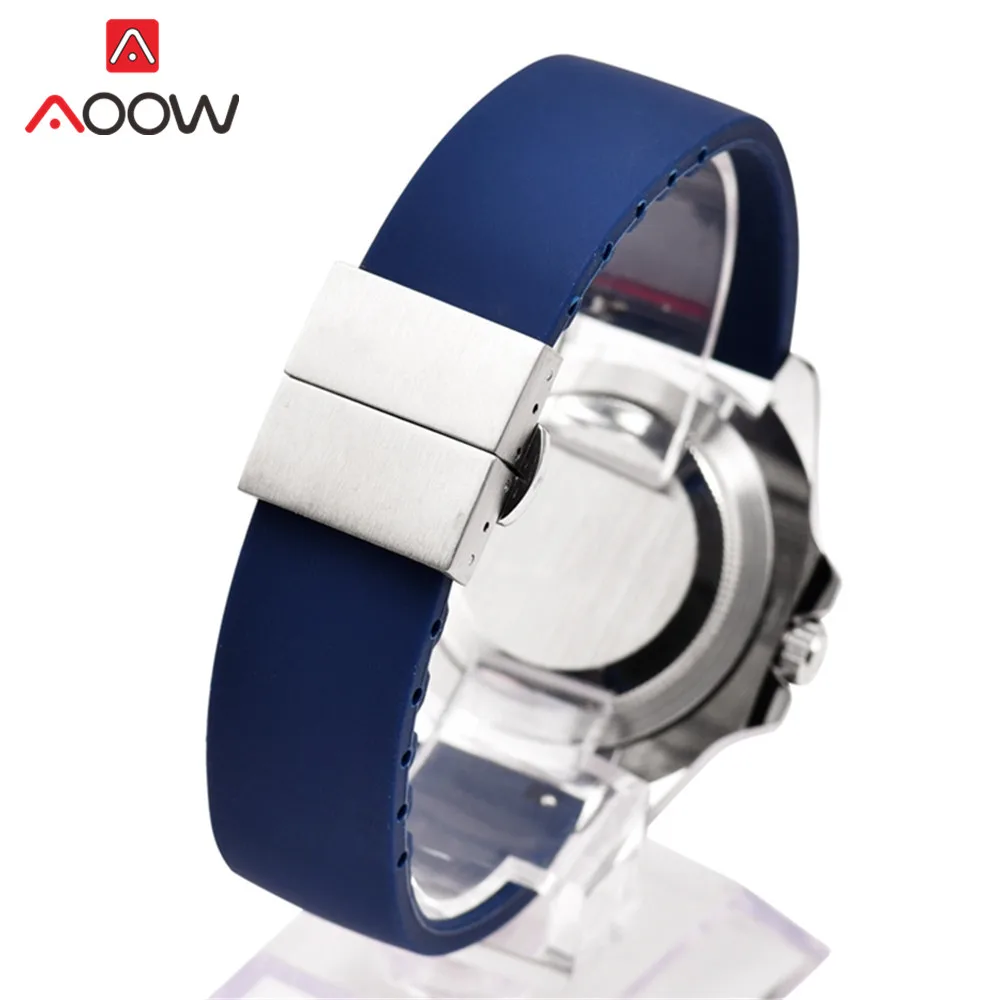 Soft Silicone Quick Release Watch Band with Butterfly Buckle - Premium Quality Strap Accessories