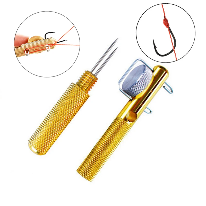 

Fishing Hook Knotting Tool Tie Hook Loop Making Device & Hooks Decoupling Remover Carp Fishing Accessory