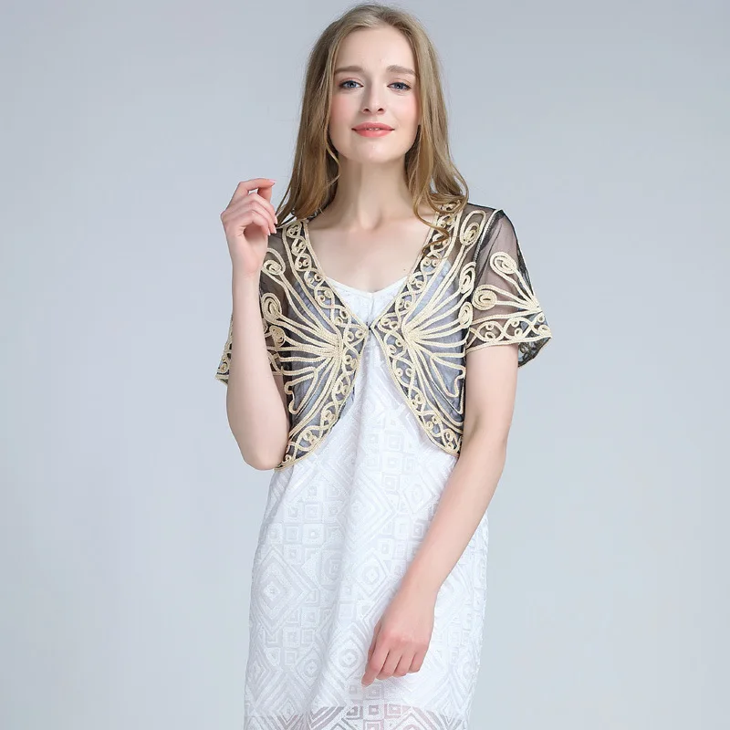 Накидка женская винтажная с сеточкой в стиле пэчворк 2018|jacket coat|lace coatwomen vintage jackets |