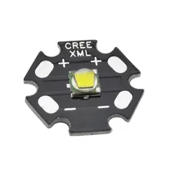 5 шт. Cree XLamp xm-l U2 10 Вт белый Цвет светодиодные лампы излучатель установлен на 16 мм 20 мм звезда печатной платы для фонарик