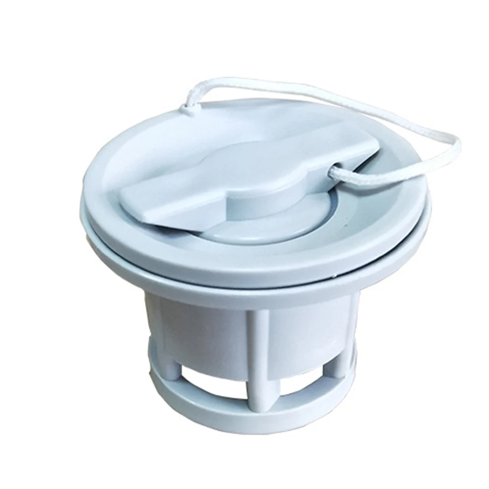 6 ثقوب كاياك صمام نفخ اكسسوارات للقوارب طوف زورق تأمين محول كاب PVC الرياضات المائية سهلة تثبيت Connect'
