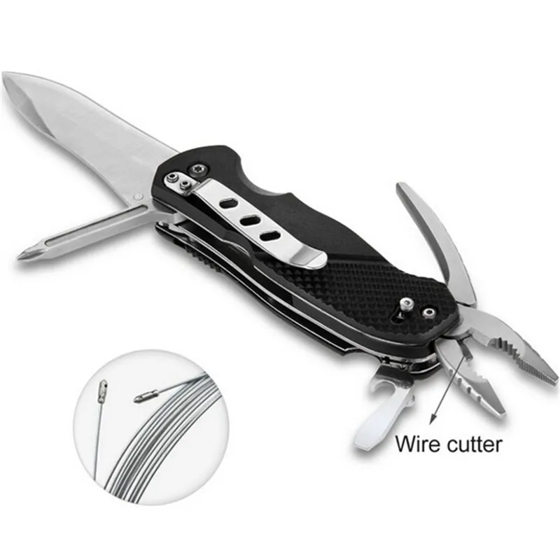 Najtaniej DANIU New Hand multitool klucz szczęki śrubokręt szczypce nóż butelki narzędzia do otwierania sprzęt survivalowy do podróży ze stali nierdzewnej