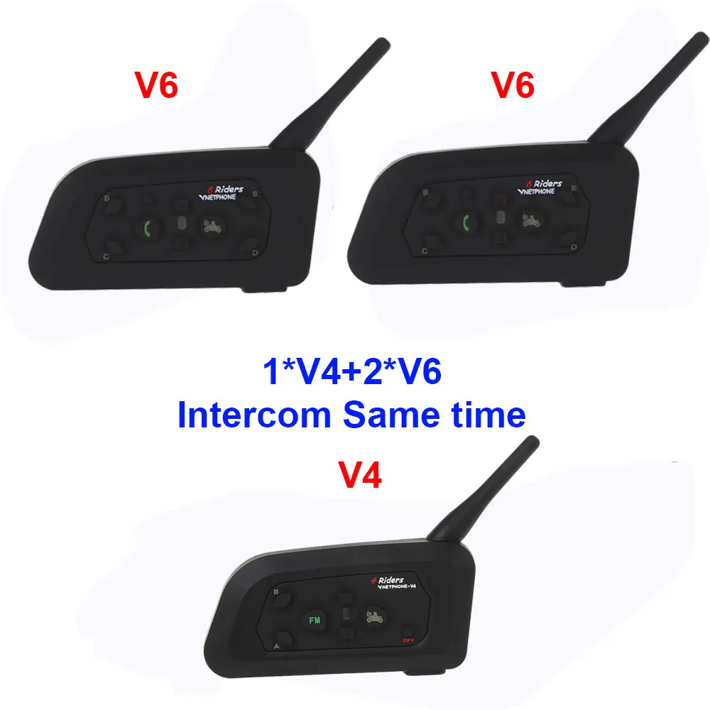 3Pcs/Lot Vnetphone V4C+2V6C For Football Referee Earpiece