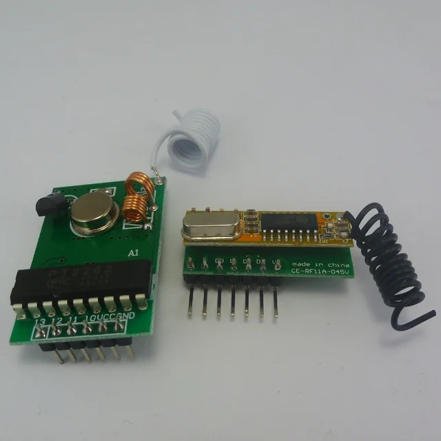 433Mhz Arduino Decoder , How 433MHz RF Module Works & Interfacing with ...