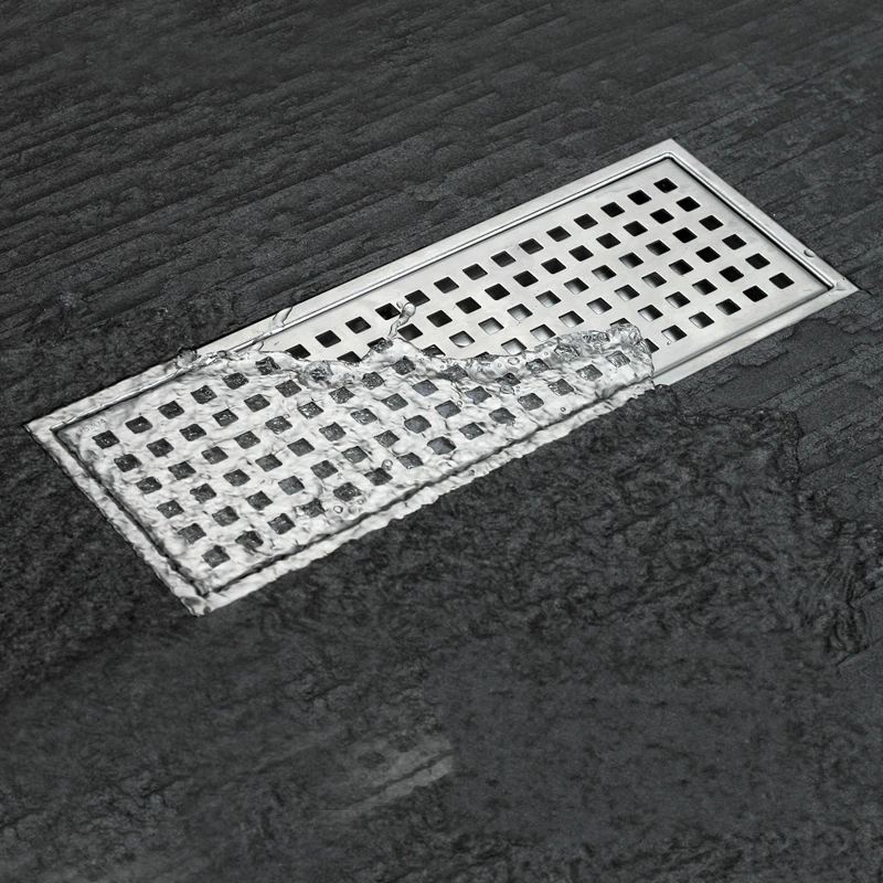 FREE-SHIPPING-stainless-steel-300-x-110mm-square-anti-odor-floor-drain-bathroom-shower-drain
