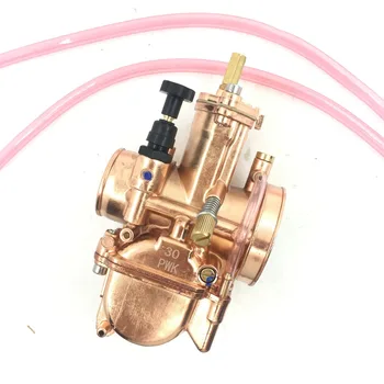 

SherryBerg 30mm PWK 30PWK Power Jet Carburetor Carb Motorcycle ATV Scooter Dirt Bike KEIHIN ROSE GOLD COLOR