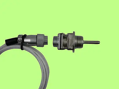 

1pc RTD PT100 Thermocouple Temp Temperature Sensors M14*1.25 Threads Probe 38*5mm w 2m Long Teflon Cable & Detachable Connector