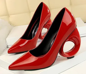 

Ladies Elegant Shoes Woman High Heels Sapato Feminino Zapatos Mujer Nice Spring Women Pumps Chaussure Femme Wedding Sexy P161666