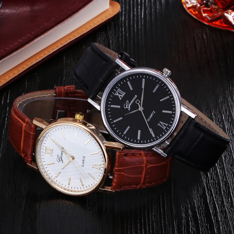 

Relogio Masculino Mens Watches Top Brand Luxury Leather Sports Watch Men Fashion Chronograph Quartz Male Waterproof Watch