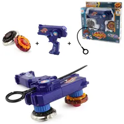 Beyblade Металл фьюжн-игрушки для продажи Beyblades спиннинговые топы набор игрушек, Bey blade игрушка с двумя пусковыми установками, ручной Спиннер с