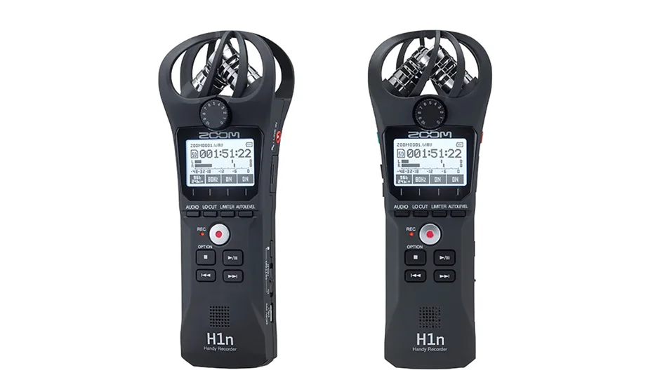 Original Zoom H1N Handy Digital Voice Recorder Portable Audio Stereo Microphone Interview Mic with Kingston16GB SD Card Lable