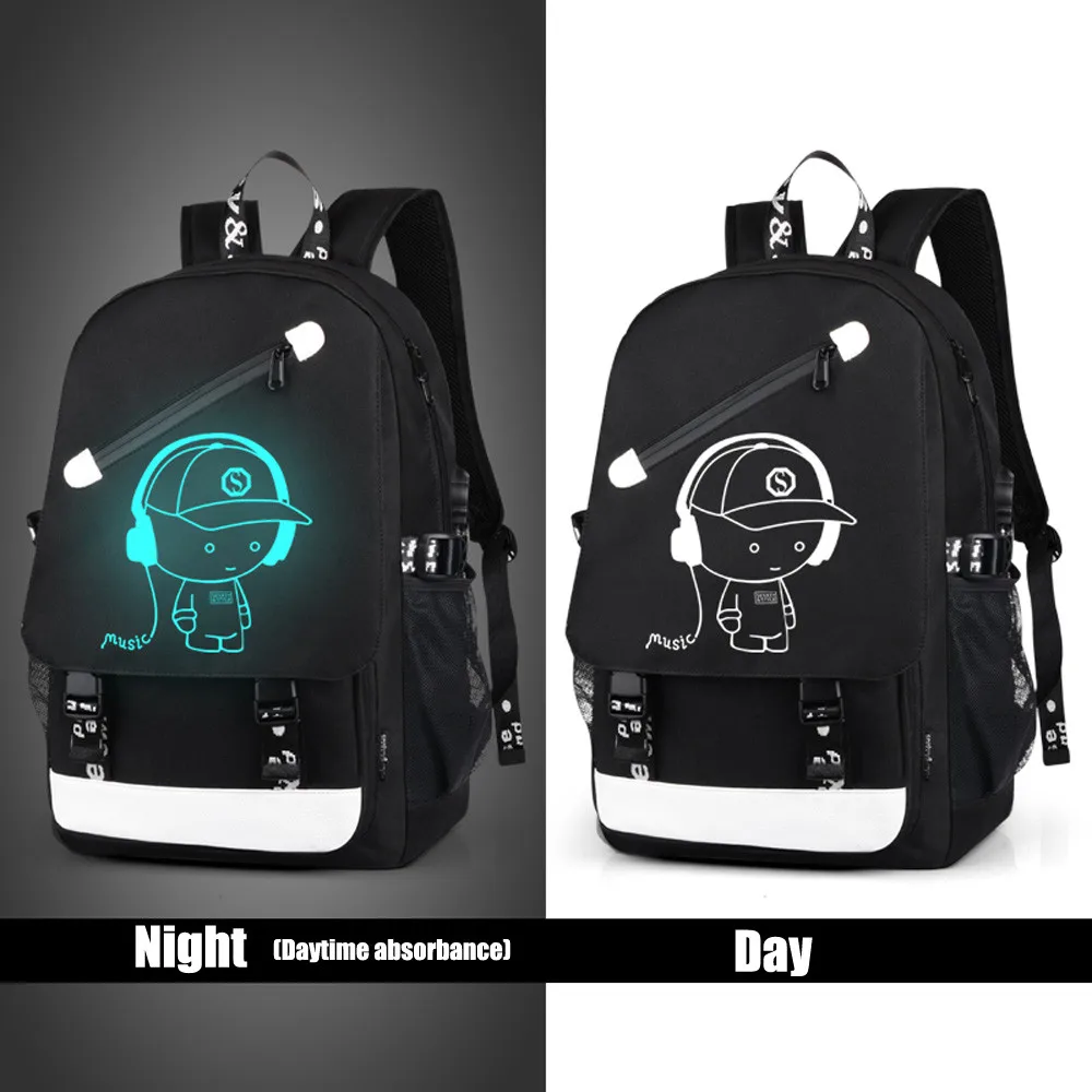 Aelicy, женские и мужские школьные сумки, школьный рюкзак, студенческий, светящийся, Подростковый, usb зарядка, Противоугонный замок, рюкзак для ноутбука, сумка для мальчиков и девочек
