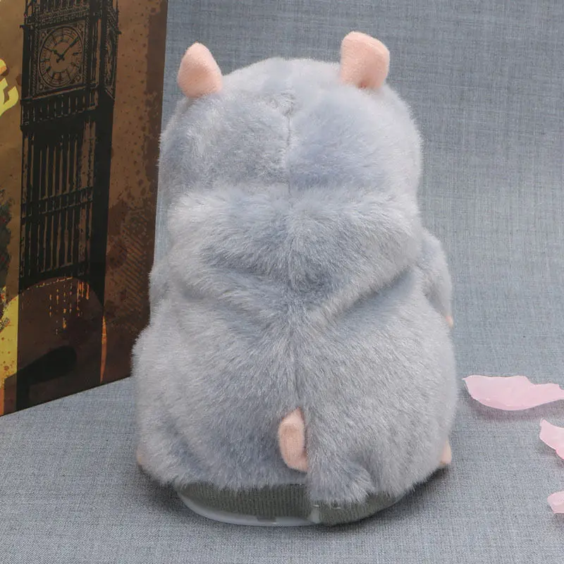 15cm Sweet Talking Hamster Plush Toy Repeat Words Speak Sound Recording Kids Children Fun Toys