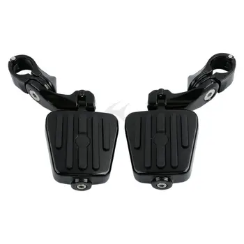 

Motorcycle 1.25" Footpeg Foot Pegs Footrests Pedal With Highway Mount For Harley Touring Electra Glide Softail