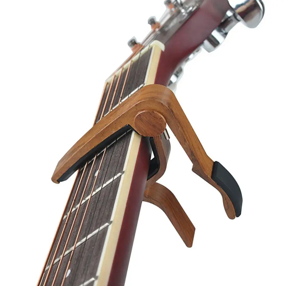 SLADE под дерево металлический каподастр для гитары с идеальной силиконовой подушкой для акустической электрогитары Гавайская гитара, настройка