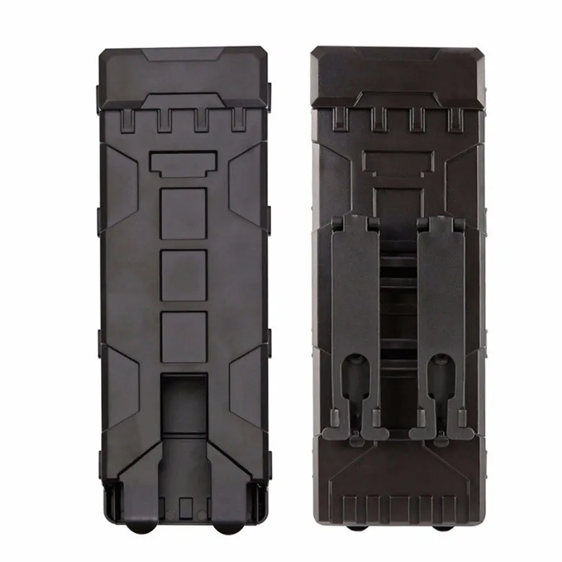 

Ammo Bag 10 Rounds 12GA 12 Gauge Ammo Shells Hunting Gun Case Accessories Airsoft MOLLE Box Fast Loading Clip Holder Box