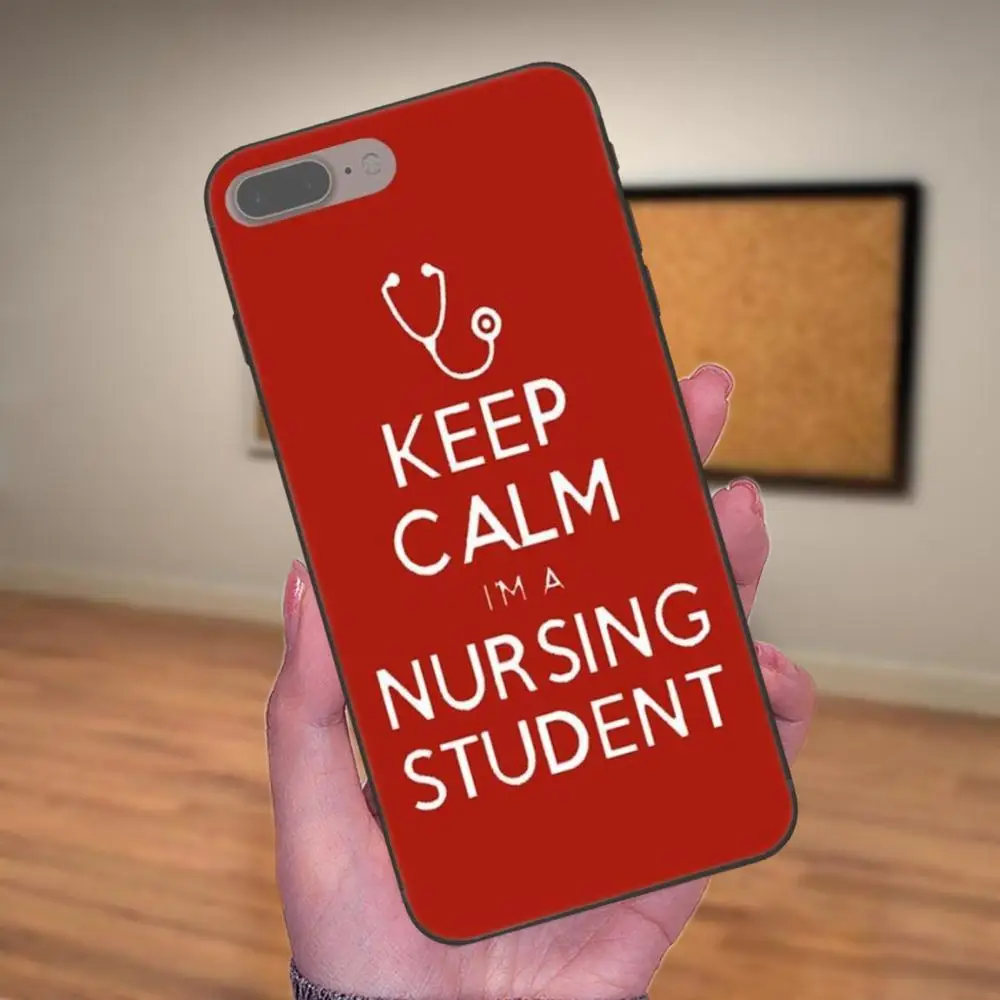 Keep Calm I'm A Nurse работа для Huawei nova 2 Plus 2S 3i 4 4e Y3 Y5 II Y6 Y7 Y9 Lite Prime 2017 2018 2019|Чехлы-накладки| |