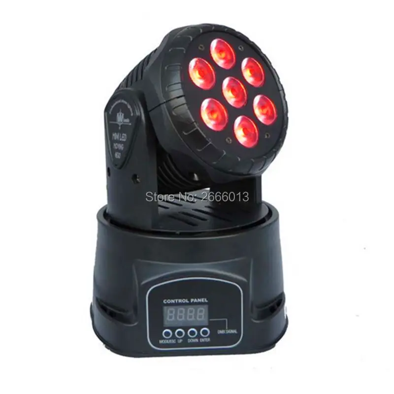 

Hot Night Club Party LED Moving Head Light /7x12W Mini Wash Moving Light DJ Disco Light Profession DMX512 Stage Light Chandelier