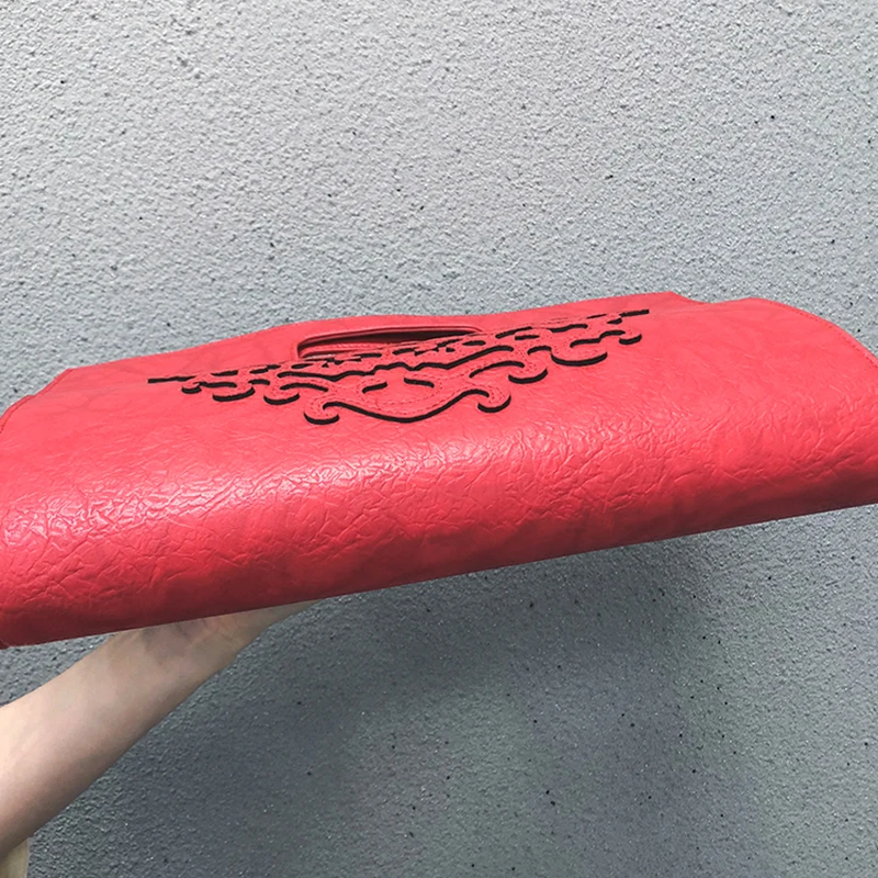 Women Leather Handbag Retro Clutch Bag Female Messenger Crossbody Shoulder Bags Lady Envelope Bag Party Purse Sac A Main SS7272 (4)