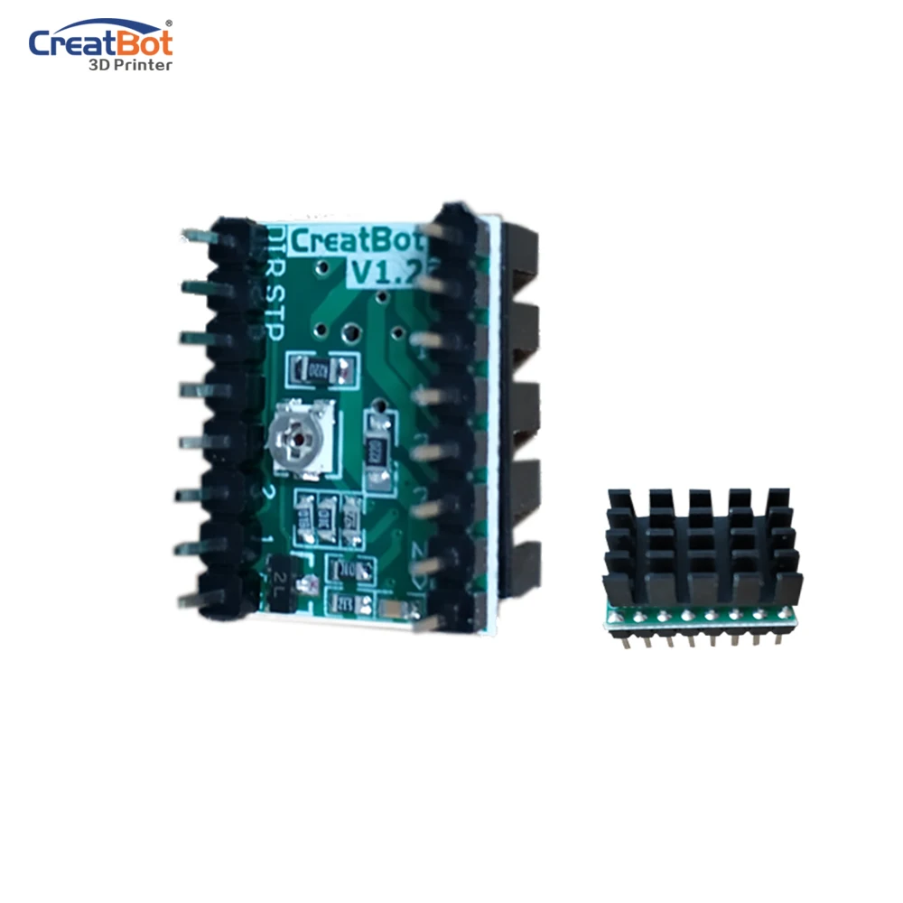 Модуль драйвера двигателя CreatBot 5 шт. с радиатором драйвер шагового для 3D принтера