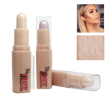 

ZD 3pcs/set Cream Contouring Highlighter Concealer Stick With Light Reflecting Oil Control 3 Color Blemish Facial Corrector H001