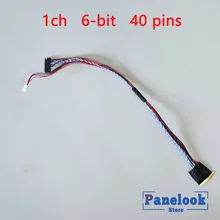 1ch 6-бит 40 штифтов Универсальный пульт водителя Экран кабель
