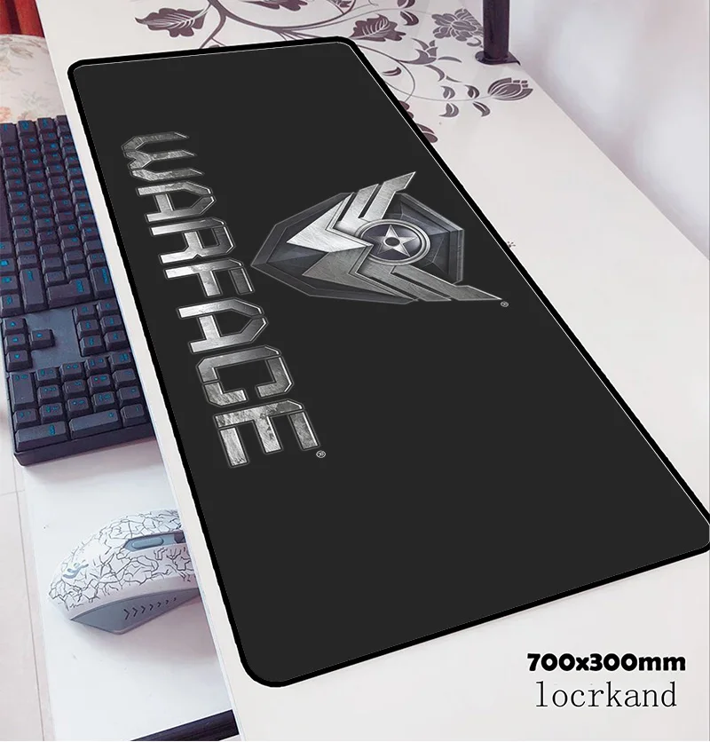 

warface mousepad New arrival 700x300x2mm gaming mouse pad big gamer mat xl game computer padmouse keyboard desk large play mats