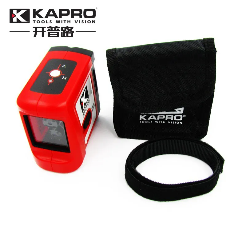 KAPRO Magnetic Self-leveling Mini Infrared Laser Level Cross beam 2-line Level Measurement Instrument With Magnet KAPRO Magnetic Self-leveling Mini Infrared Laser Level Cross beam 2-line Level Measurement Instrument With Magnet