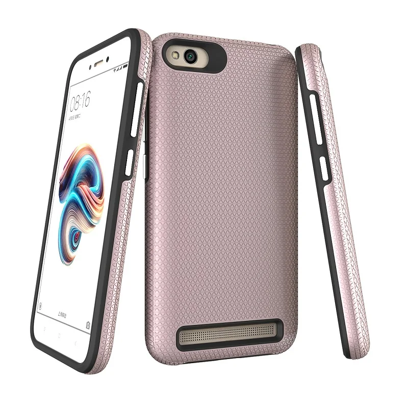 

Cover for xiaomi mi a1 case tpu mi 5x pc triangle Patterned back cover for xiaomi redmi note5 case redmi 5/5 plus phone cases