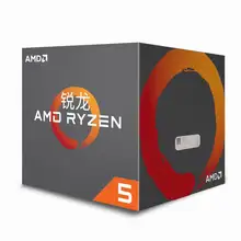 AMD Ryzen 5 2600 R5 2600 3,4 ГГц шестиядерный двенадцать-Core 65 Вт Процессор процессор YD2600BBM6IAF гнездо AM4