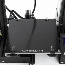 Creality 3D Ender3 стеклянная платформа толщиной 4 мм ультрабук самоклеящаяся поверхность сборки стеклянная пластина 235x235 мм для 3d принтера Ender-3