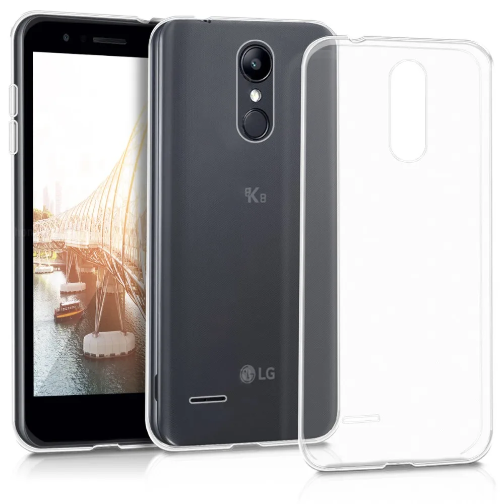 Для LG K8 2018 K9 ультра тонкий 0 3 мм мягкий прозрачный чехол из ТПУ ударопрочный для