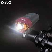 4000 мАч Внешний аккумулятор, 800 люмен велосипедный светильник, водонепроницаемая велосипедная лампа, передний светодиодный светильник на голову, сверхяркий Перезаряжаемый USB флэш-светильник