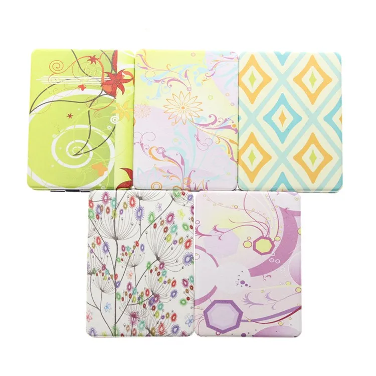 Espelho de Maquiagem Todos Centímetros Rodada Padrões Diferentes Grupo Dupla Face Dobrável Porta Maquiagem Vaidade Bolso Cosméticos Mão Compact 6 16 15 Set Dupla Face Dobrável Porta Maquiagem Vaidade