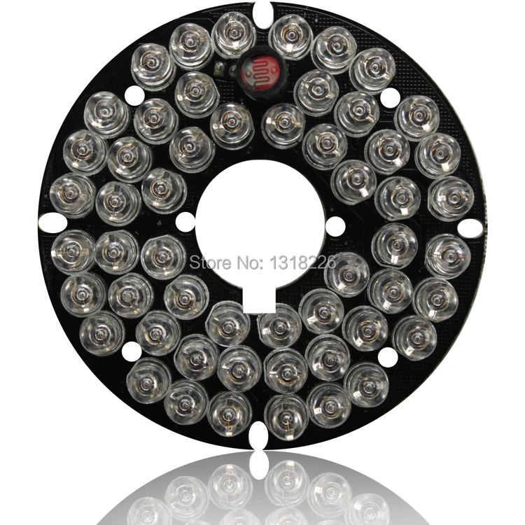 

5PCS/LOT 48 LED 5mm Infrared IR Led Board For Camera 90 Degree Bulb