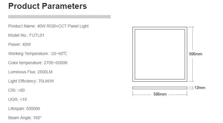 Mi светильник FUTL01 40 Вт RGB+ CCT светодиодный панельный светильник 2,4G беспроводной пульт дистанционного управления для смартфона