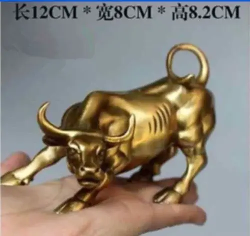 

Xd 003428 Big Wall Street бронзовая свирепого быка OX Статуя-Brass