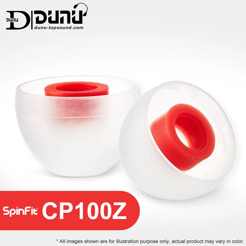 DUNU SpinFit CP100Z силиконовые ушные вкладыши запатентованные на 360 градусов ушные наконечники для настоящих беспроводных наушников