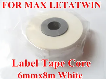 

Label Core tape (White 6mm) LM-PT306W For MAX cable ID printer electronic lettering machine lm-370a,lm-380a,lm-390a/pc,lm-400a