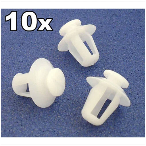 

10x For Citroen Plastic Trim clips for Exterior Door Moulding Bumpstrips & Trims