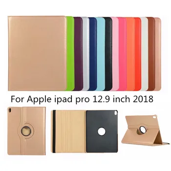 

12.9 Case For iPad Pro 2018 360 Degree Rotating Stand Smart Case Protective Cover for Apple iPad Pro 12.9 inch 2018 Funda Cases