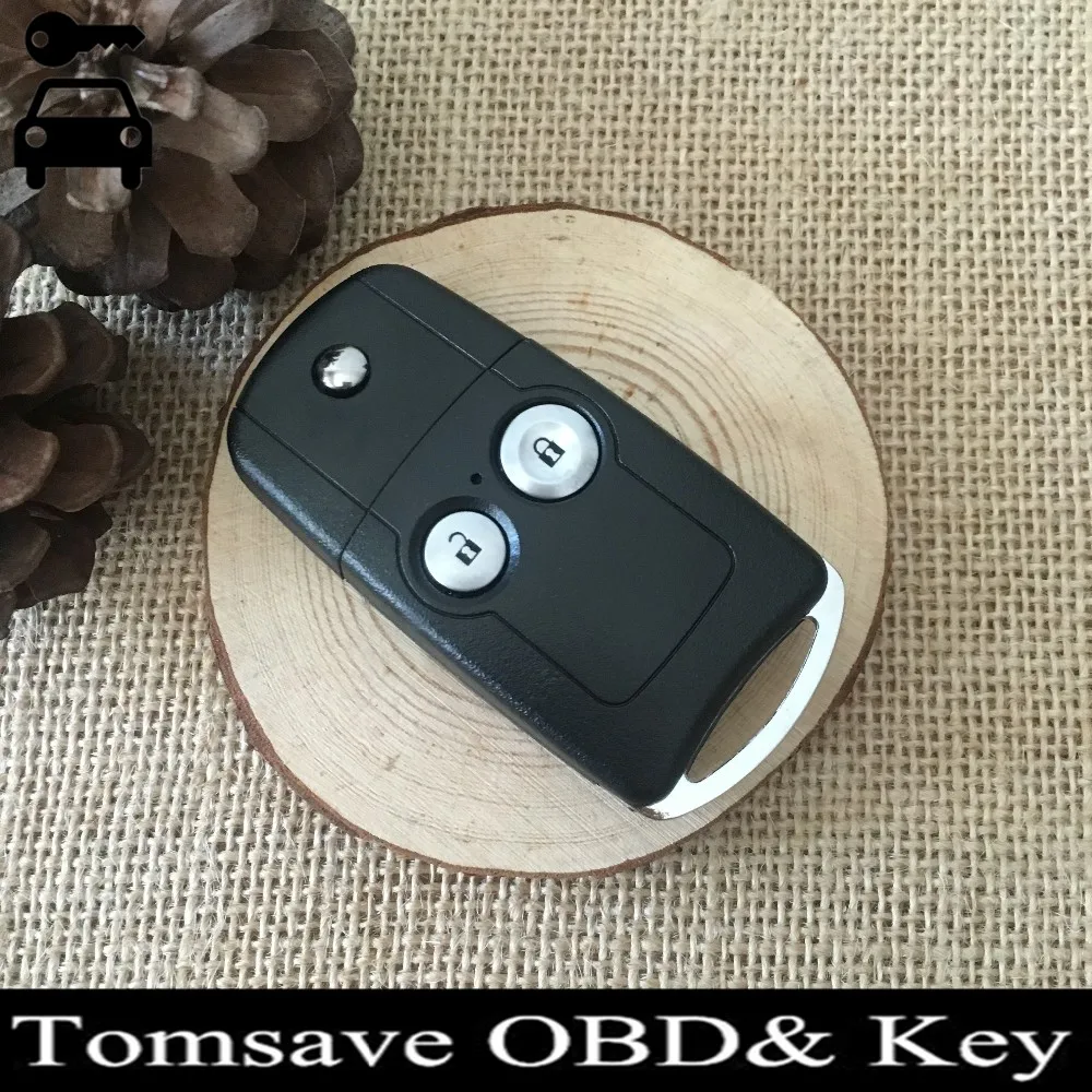 2 кнопки или 3 автомобильный раскладной дистанционный ключ 433 МГц для Honda Civic CRV C RV