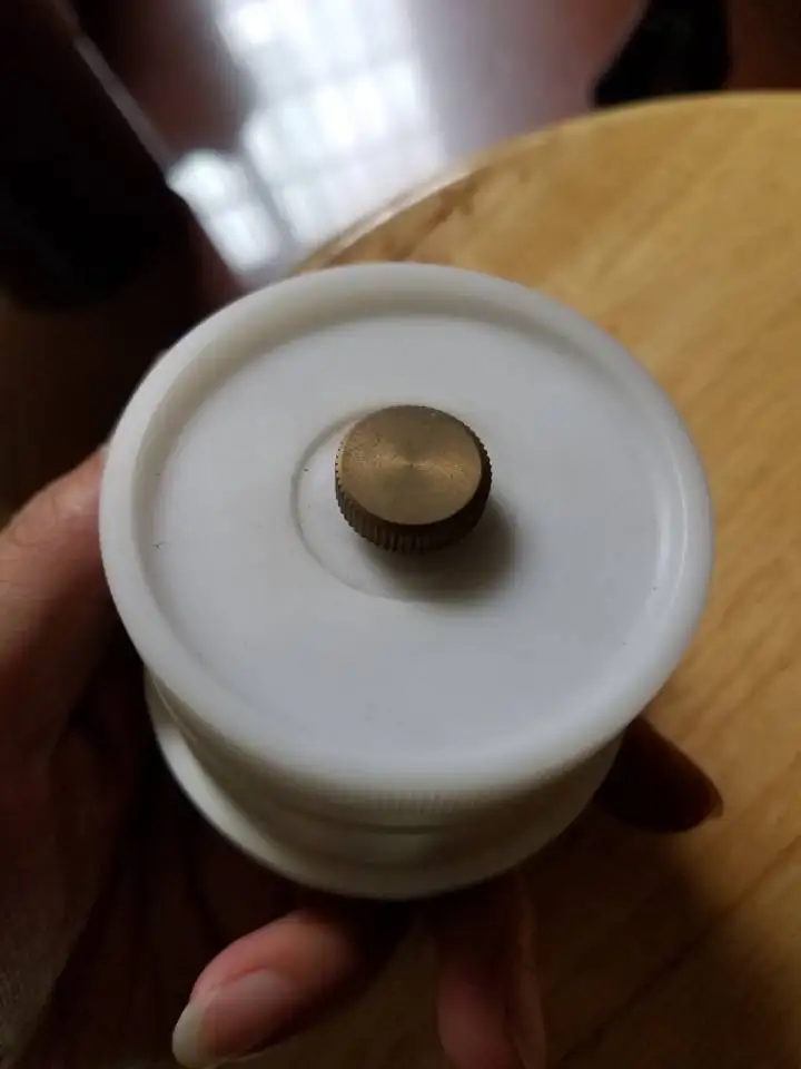 цена cheap cost tampo printing ink cup with ceramic ring