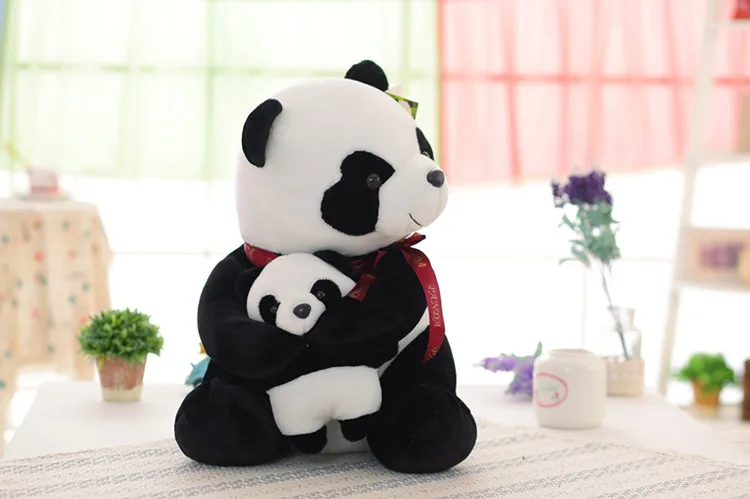 40 см Мини panda Симпатичные мягкие для младенцев девочек подруга мягкие игрушки куклы с большими глазами 16 дюймов плюшевые игрушки для матери подарок
