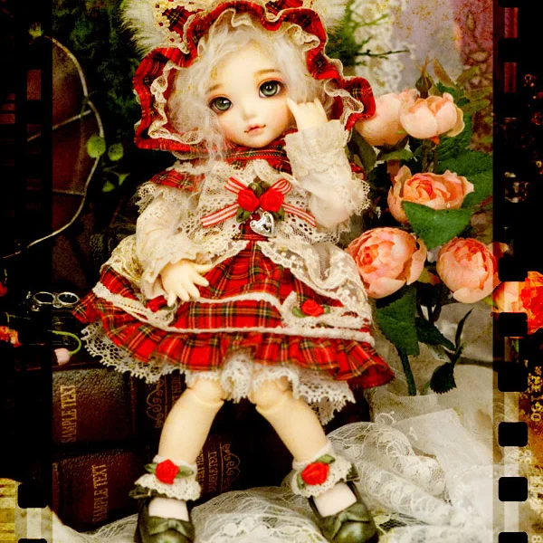 

chloe 1/6 BJD Doll BJD/SD Fashion LOVELY Lonnie Resin Joint Doll For Baby Girl Birthday Gift