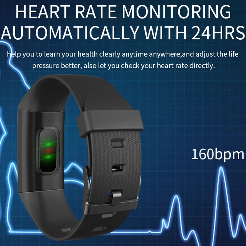 CY11 Смарт фитнес-Браслет Водонепроницаемый SmartBand кровяное давление монитор сердечного ритма электронные часы здоровье браслет