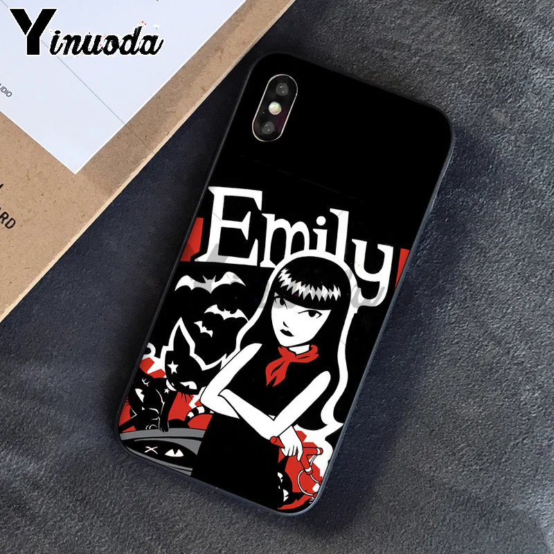 11pro MAX мультфильм Эмили Странные ТПУ чехол для телефона оболочка Apple iPhone 8 7 6 6S Plus X XS