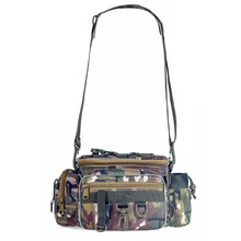 Blusea Портативный Рыболовная Сумка 34*17*16 см внешний единичный рекламно-информационный материал плечо рыболовная поясная сумка Рыболовная наживка, катушка сумка для хранения