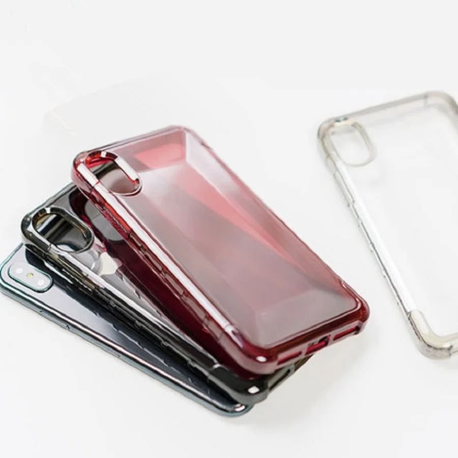 

Hard Hybrid Armor Protective Back Case for Apple iPhone XS MAX XR 6 7 8 6S Plus Three Layer Protect Cover Shell