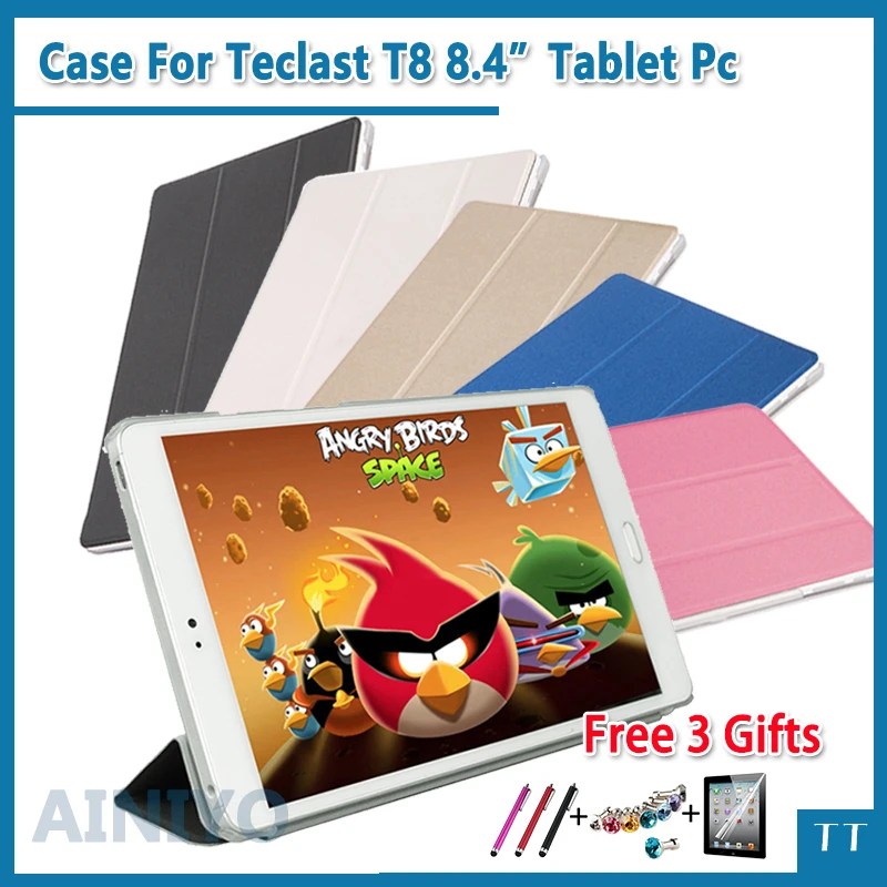 Высокое качество из искусственной кожи чехол для Teclast T8 8,4 дюймов планшет защитный чехол+ защита экрана подарки